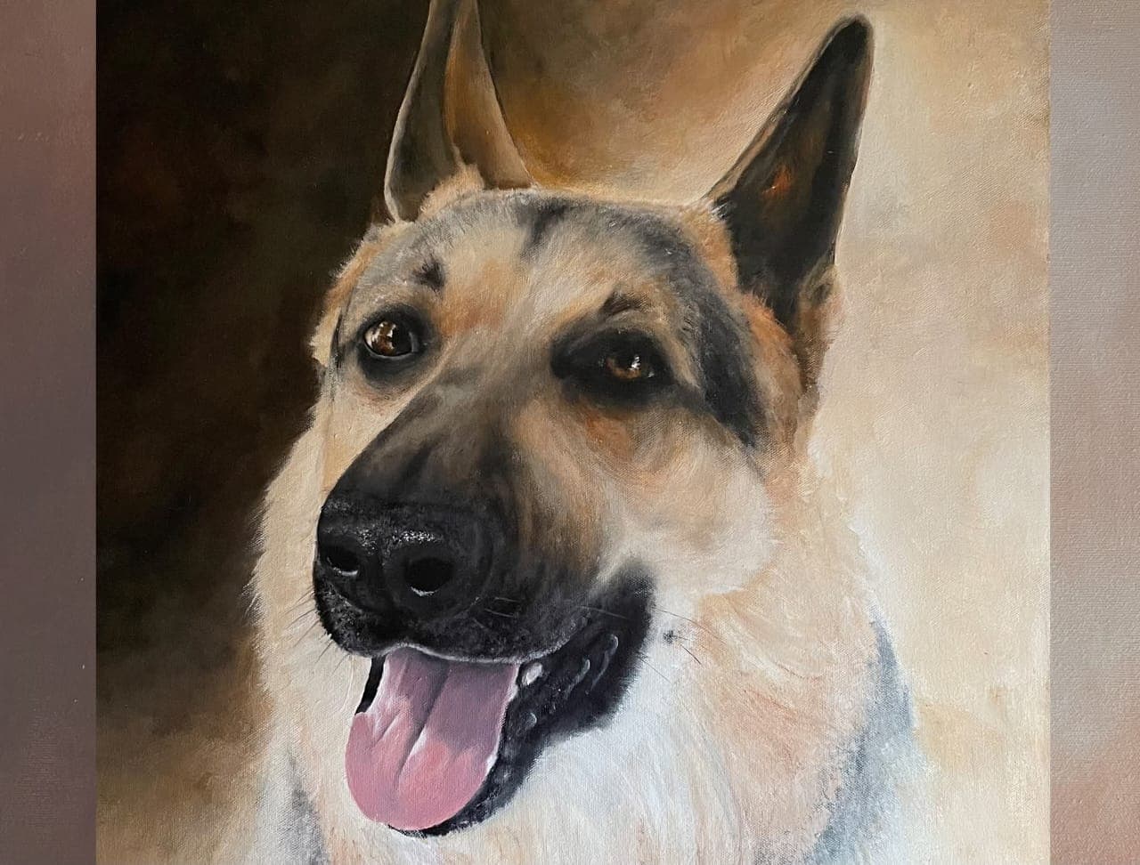 German Shepherd Master Portrait