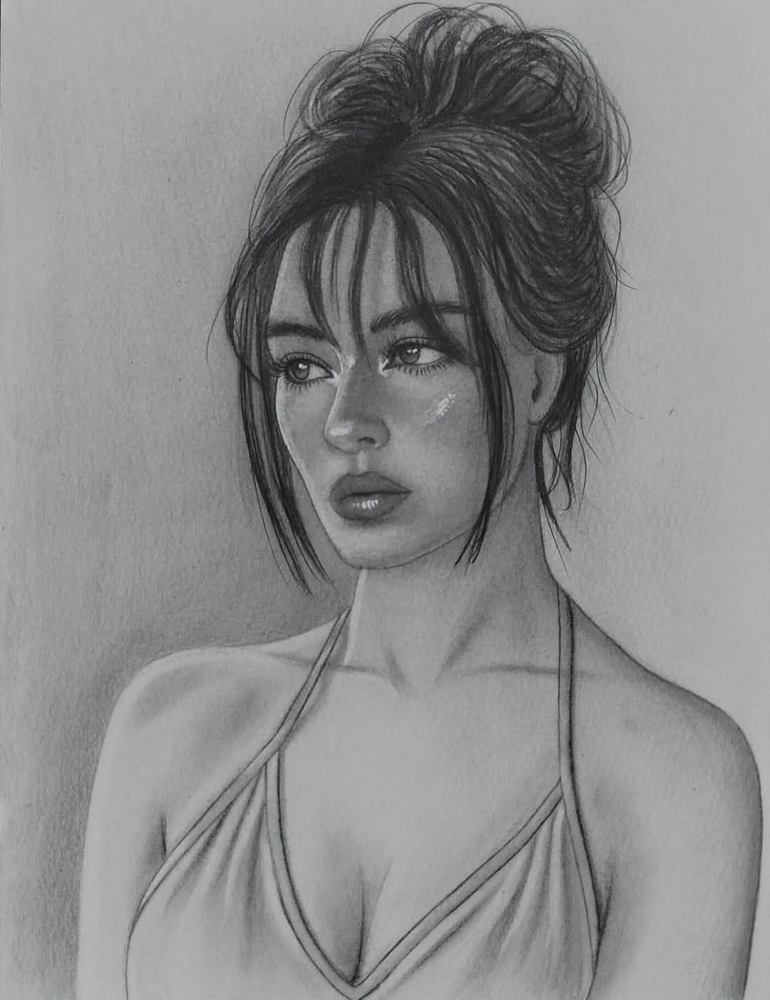 Ethereal High Bun Study