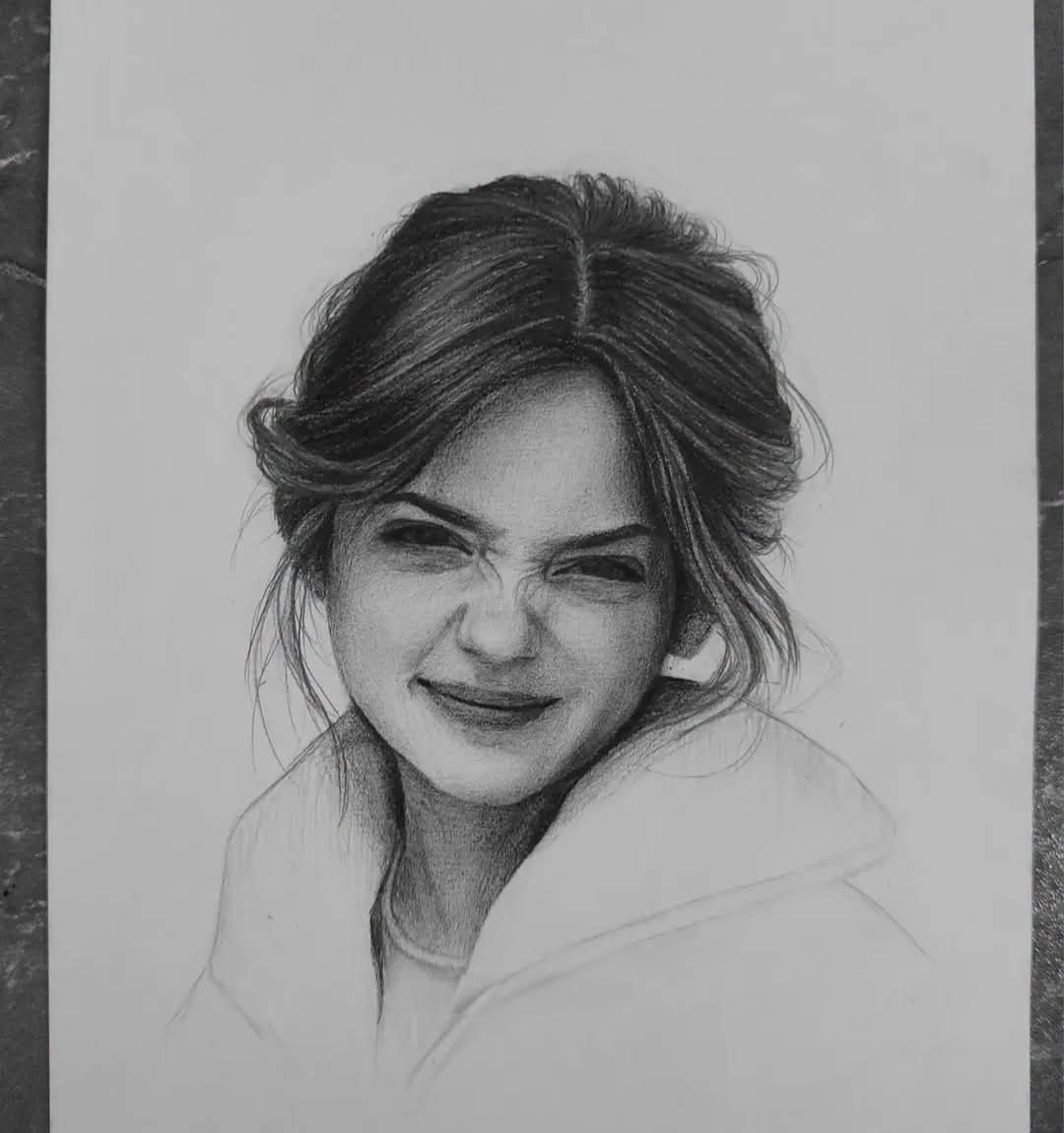 Playful Gaze in Jacket