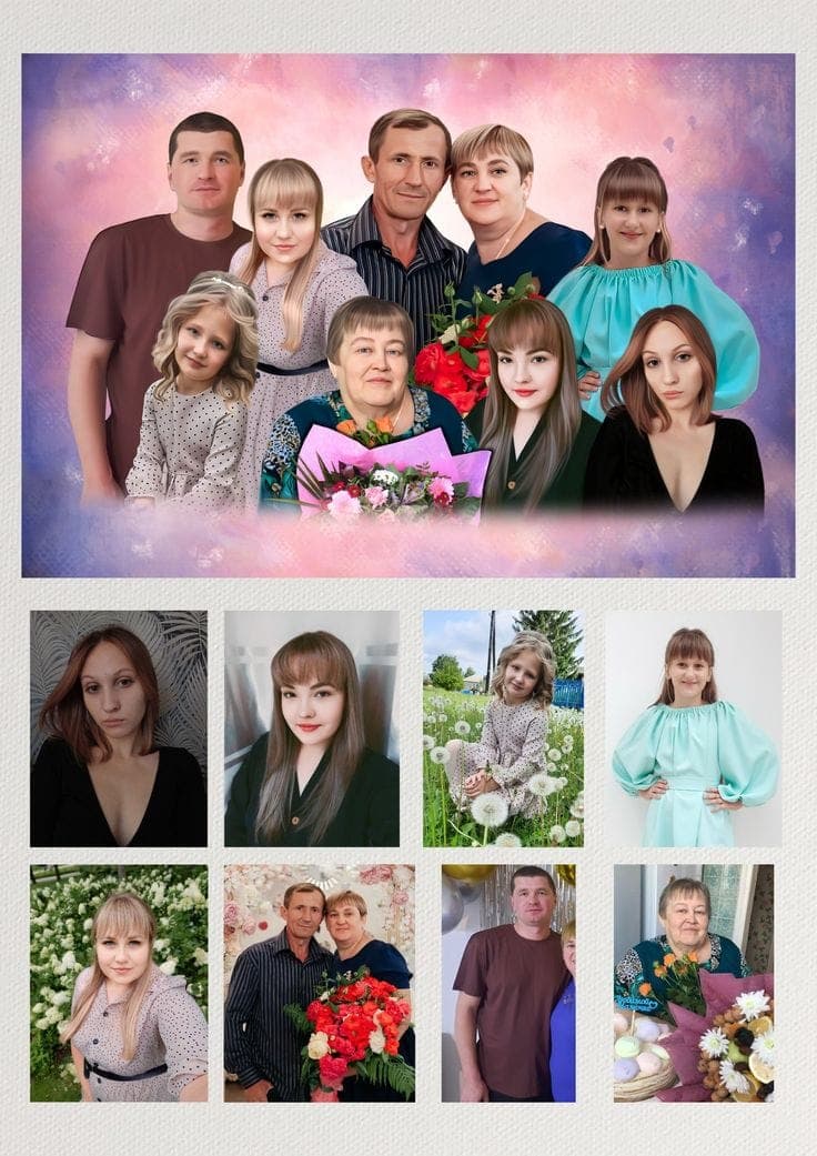 Composite Extended Family Heritage